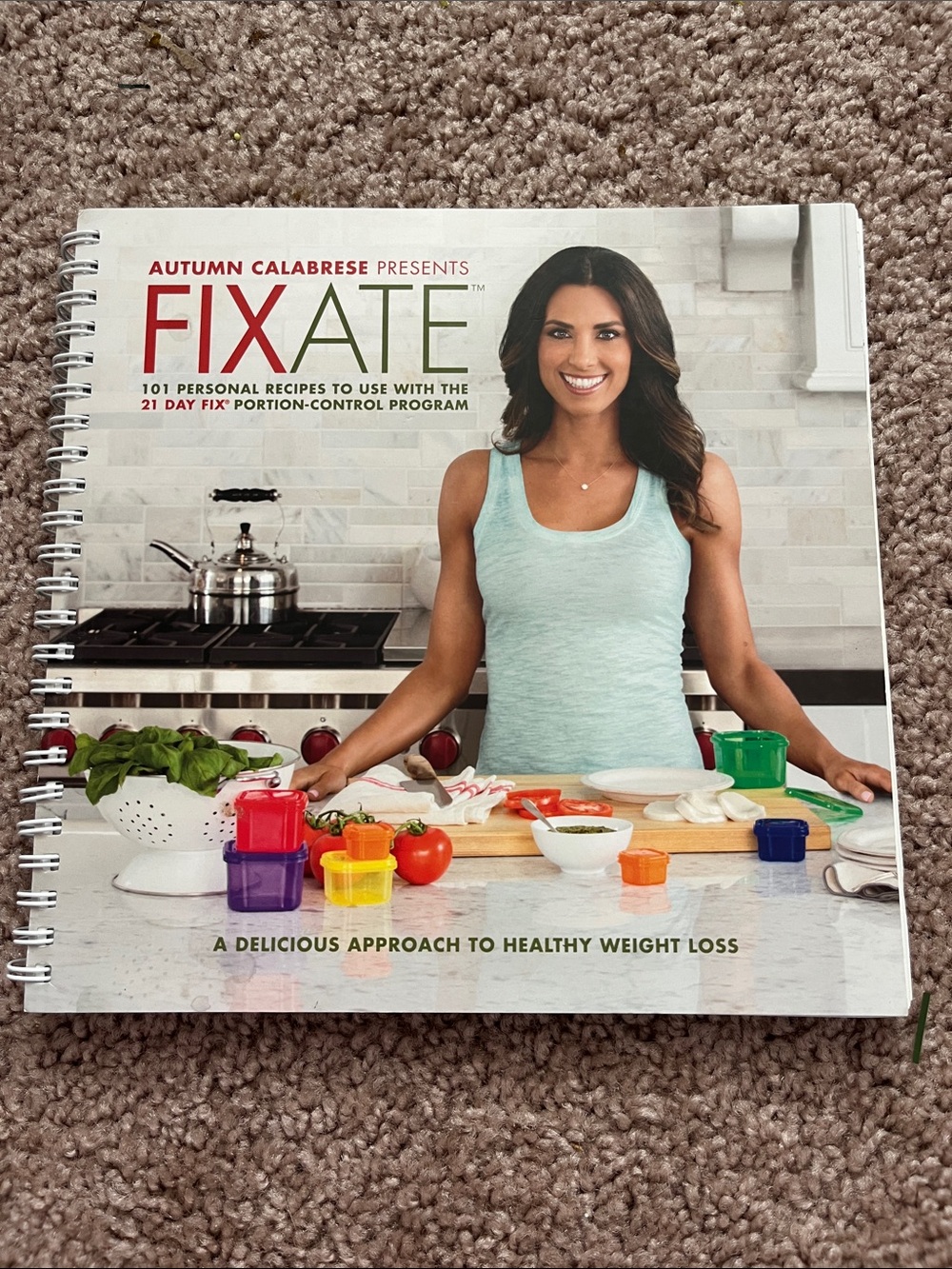 Fixate Cookbook & Container Set by Autumn Calabrese